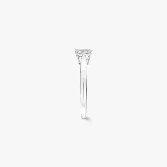 Paragon Emerald Cut Diamond Engagement Ring