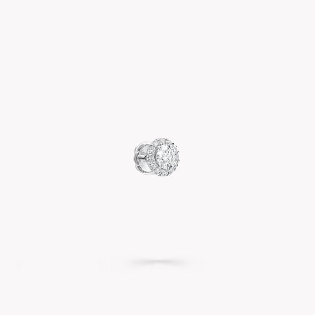 Icon Round Diamond Stud Earrings