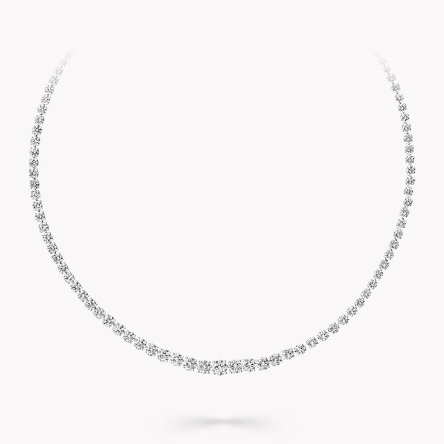 Round Diamond Necklace