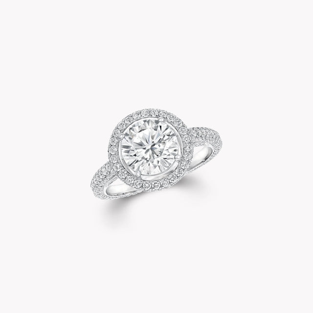 Constellation Round Diamond Engagement Ring