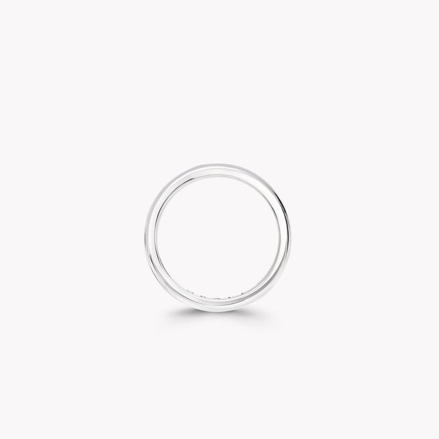 D Shape Wedding Band
