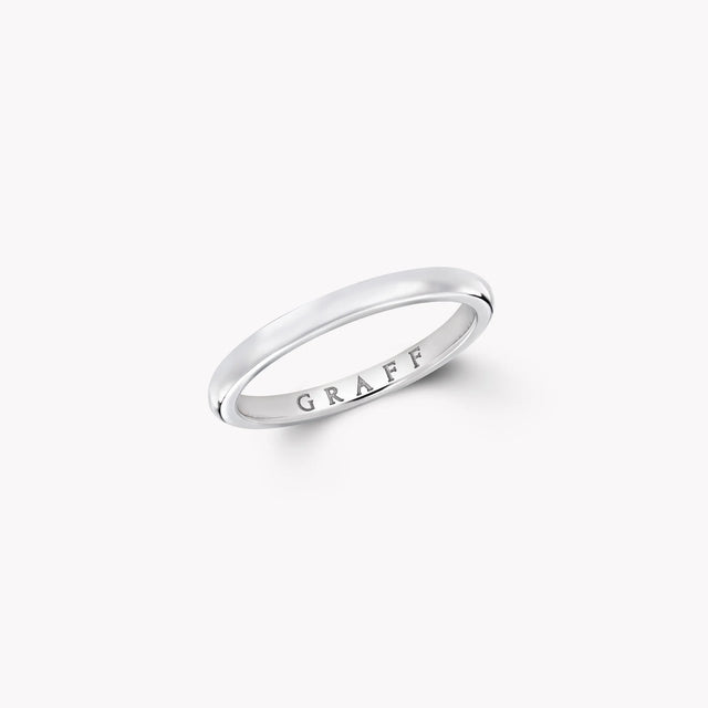 D Shape Wedding Band
