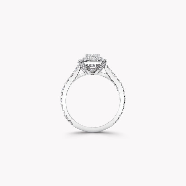 Icon Emerald Cut Diamond Engagement Ring