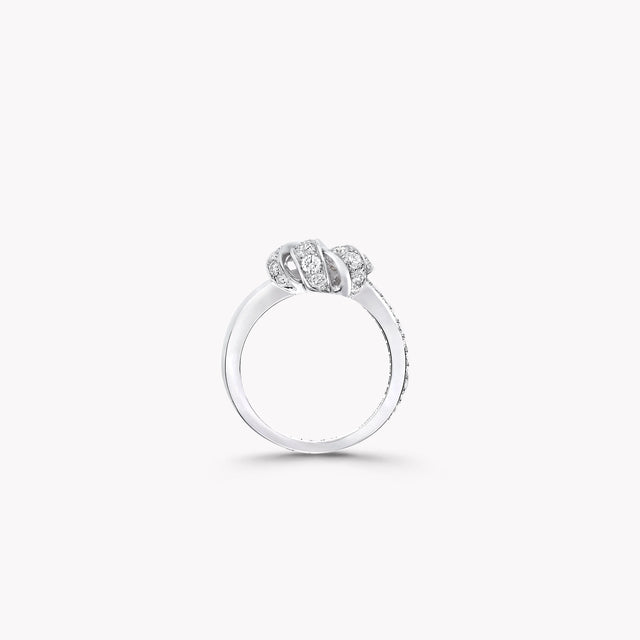 Tilda’s Bow Pavé Diamond Ring