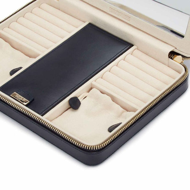 Wolf Maria Large Zip Case Navy