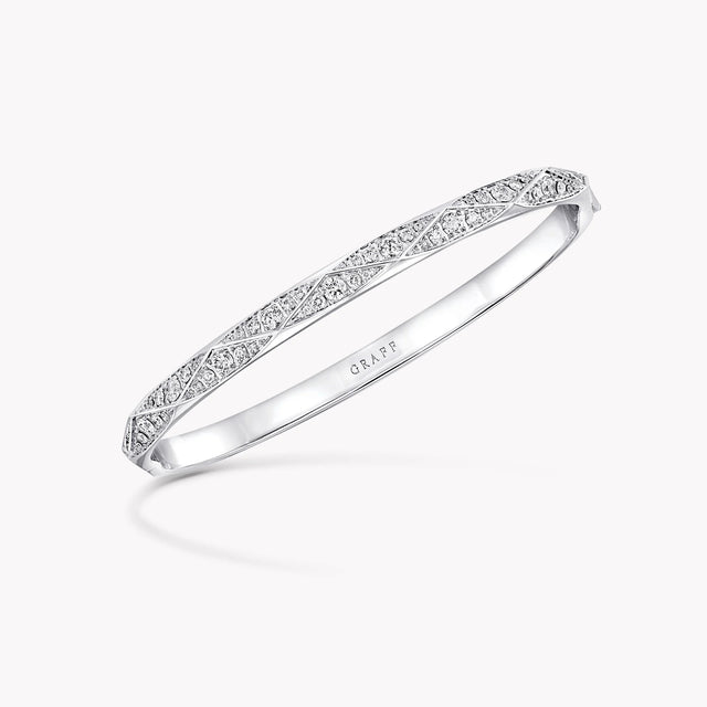 Laurence Graff Signature Pavé Diamond Bangle