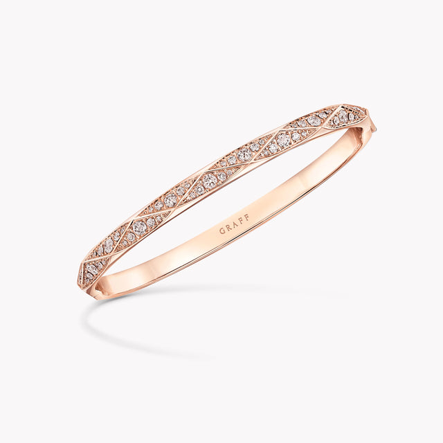 Laurence Graff Signature Pavé Diamond Bangle