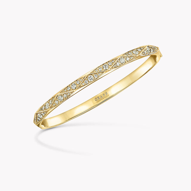 Laurence Graff Signature Pavé Diamond Bangle