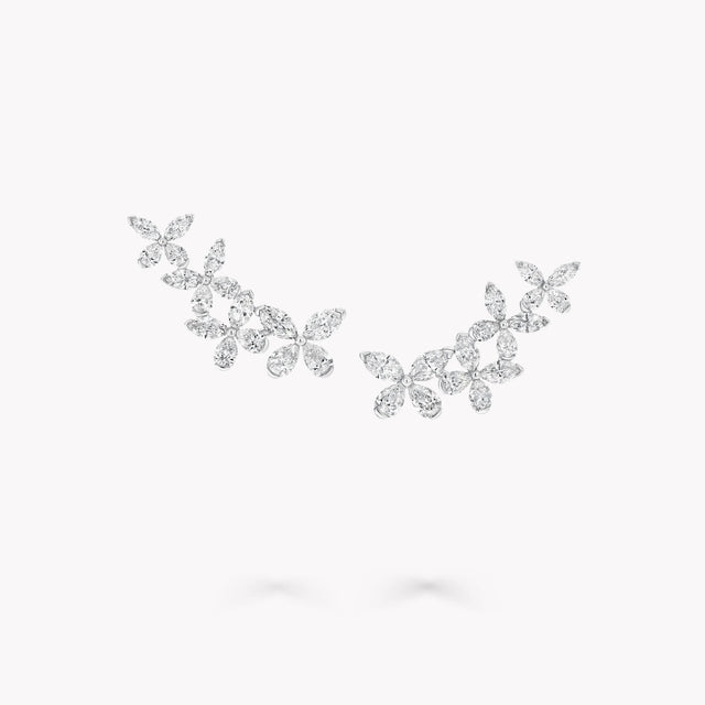 Classic Butterfly Petite Diamond Ear Climber