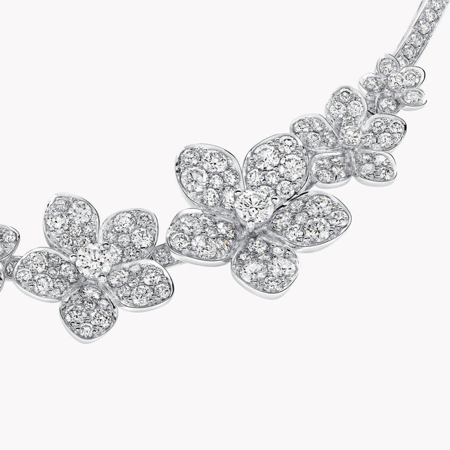Wild Flower Diamond Necklace