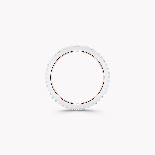 Laurence Graff Signature Three-Row Layered Diamond Ring