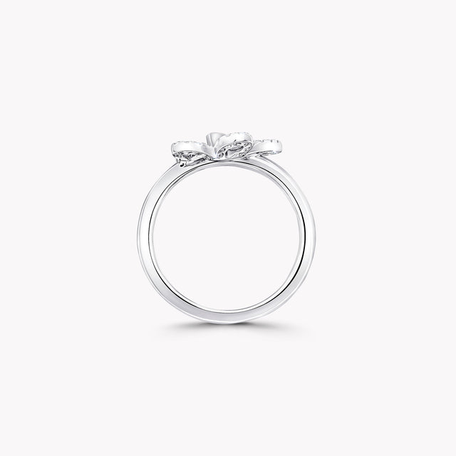 Mini Butterfly Silhouette Diamond Ring