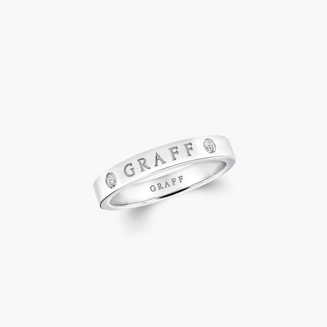 Graff Logo Diamond Band