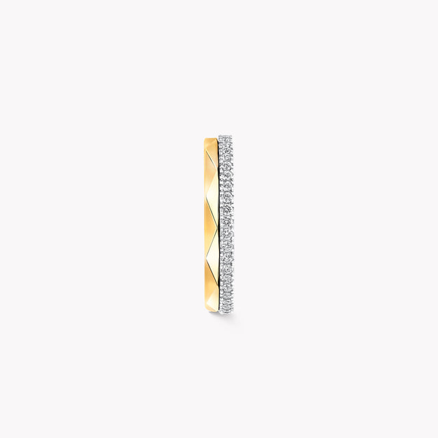 Laurence Graff Signature Diamond and Gold Band
